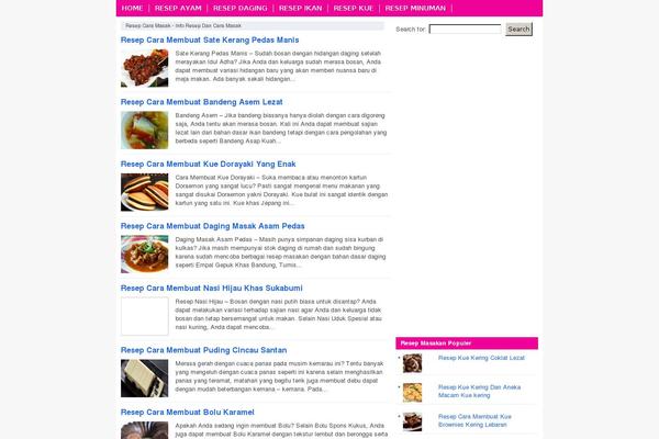 Nyeo theme site design template sample