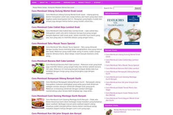 resepmakansedap.com site used Sahifa
