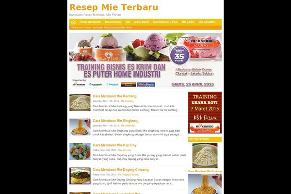Flat728 theme site design template sample