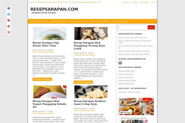 Thewebnews theme site design template sample