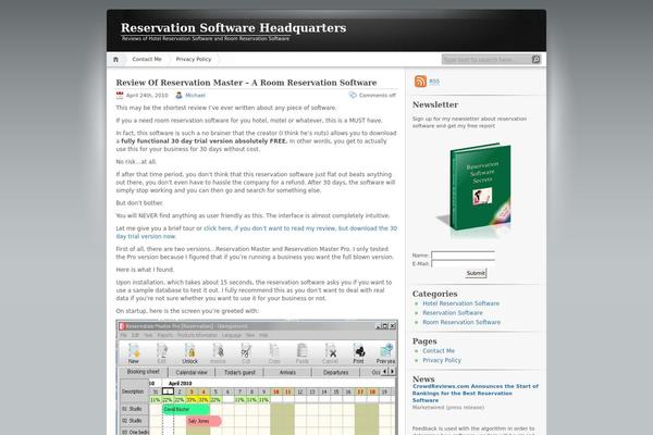iNove theme site design template sample