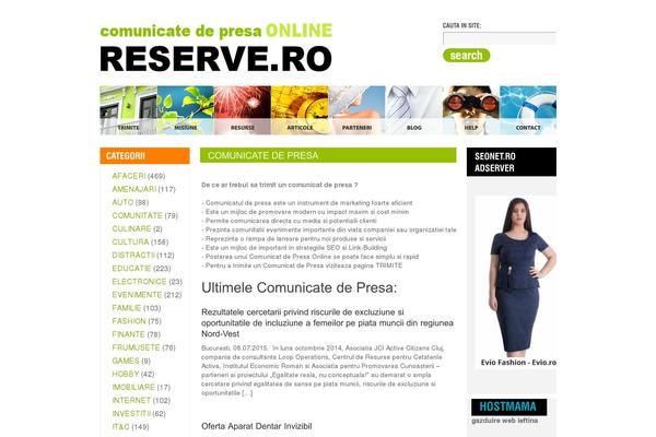 City theme site design template sample