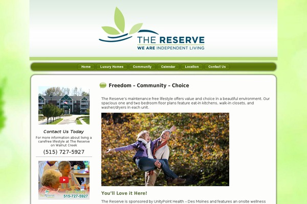 reserveonwalnutcreek.com site used Reserve