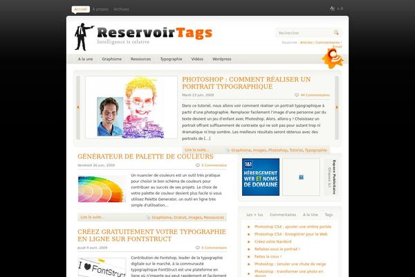 Flash News theme site design template sample