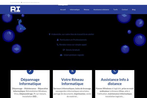 Site using Accordion plugin