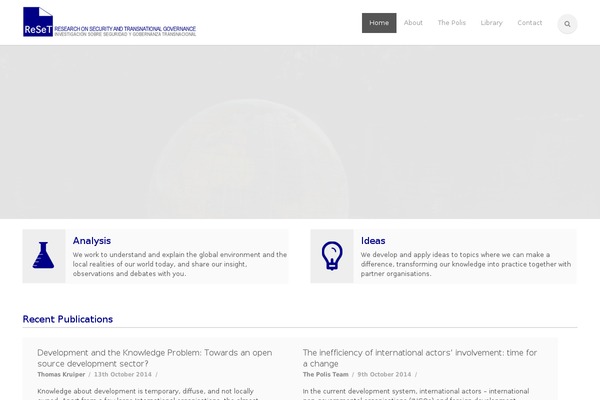 resetweb.org site used Spectro