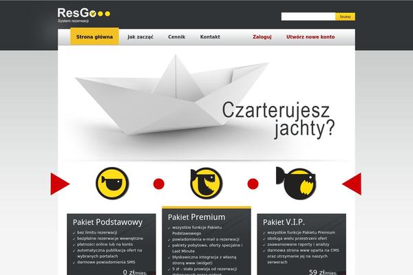 QuickHost theme site design template sample