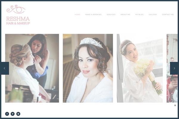 reshmahairandmakeup.co.uk site used Oshine