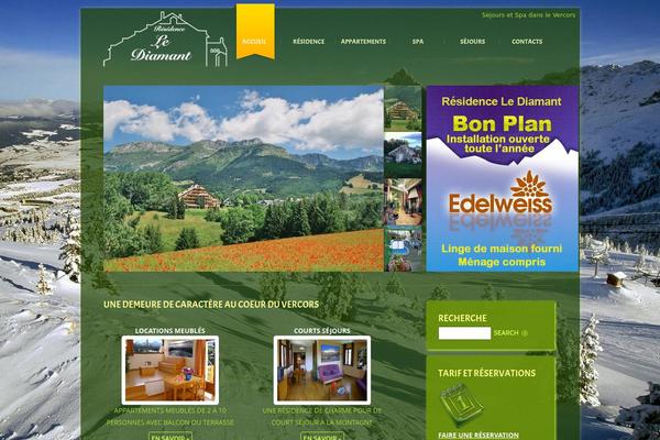 residence-le-diamant.com site used Theme1527