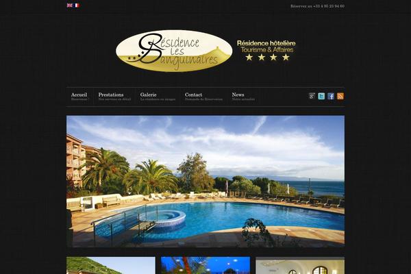 SuperSkeleton theme site design template sample