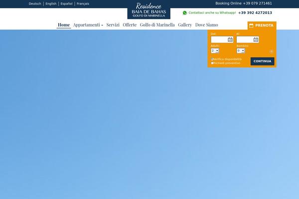 Site using Mybooking plugin