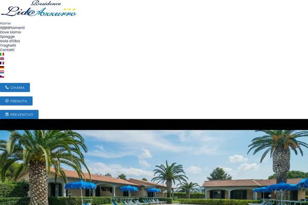 Marina theme site design template sample