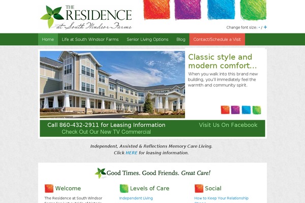 Site using Zeno Font Resizer plugin