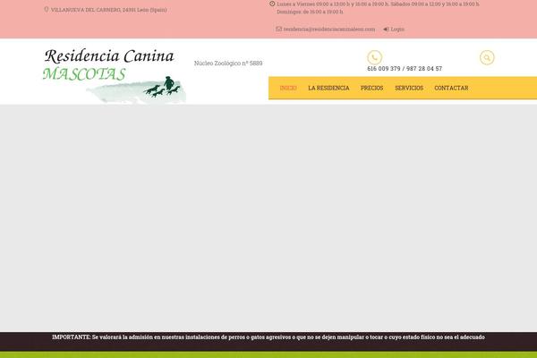 residenciacaninaleon.com site used Pets-child