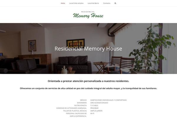 Total theme site design template sample
