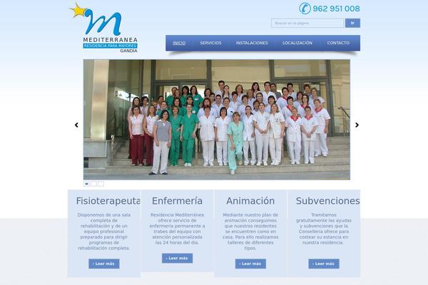residencia theme websites examples