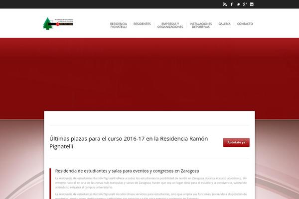 Incarnation theme site design template sample
