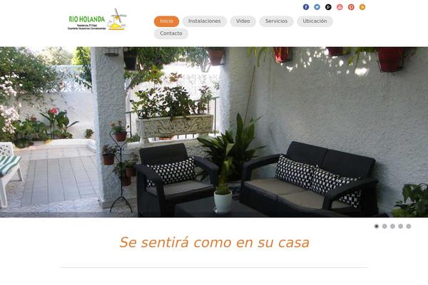 Zippy theme site design template sample