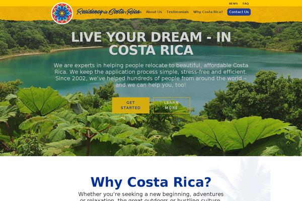 Salient Child theme site design template sample