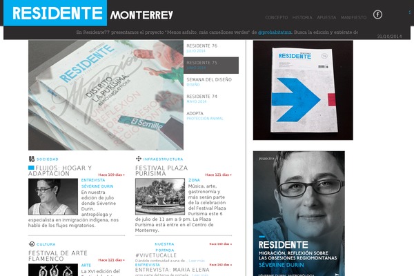 Site using Cufon-fonts plugin