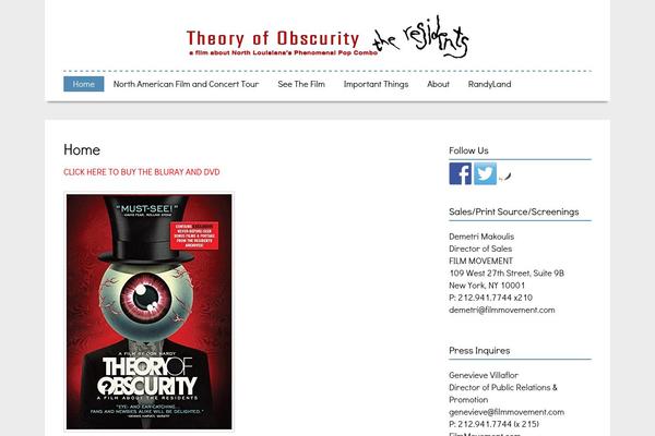 residentsmovie.com site used NewPro