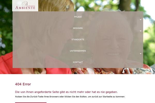 residenz-ambiente.de site used Residenz-ambiente