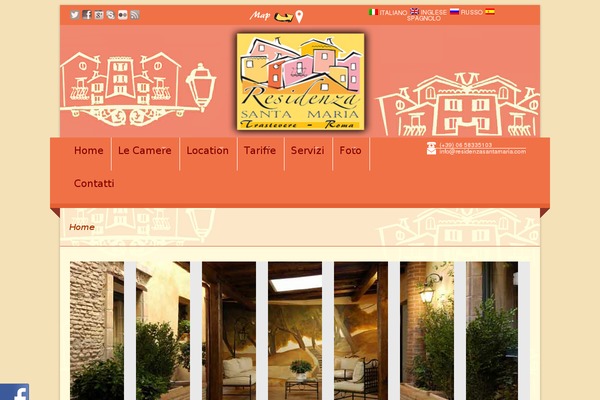 Nice Hotel theme site design template sample