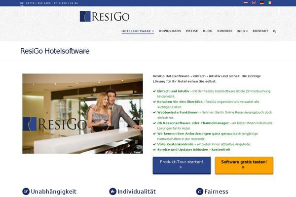 X-child-renew theme site design template sample