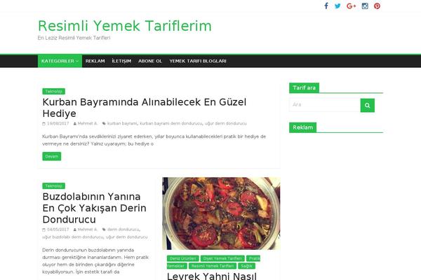 ColorMag theme site design template sample
