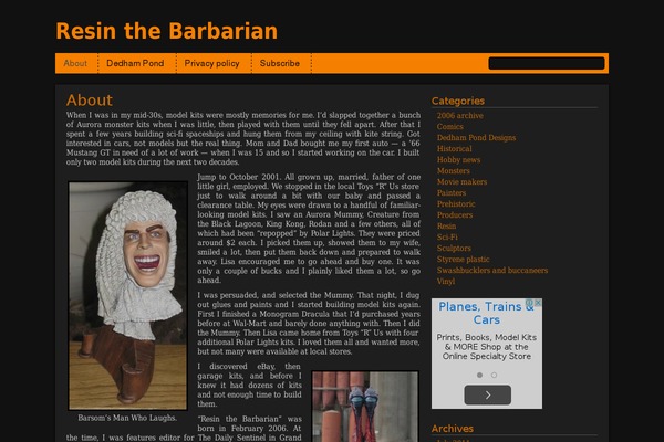 Haunted-house theme site design template sample