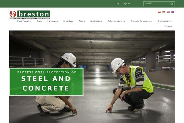 resins.pl site used Breston