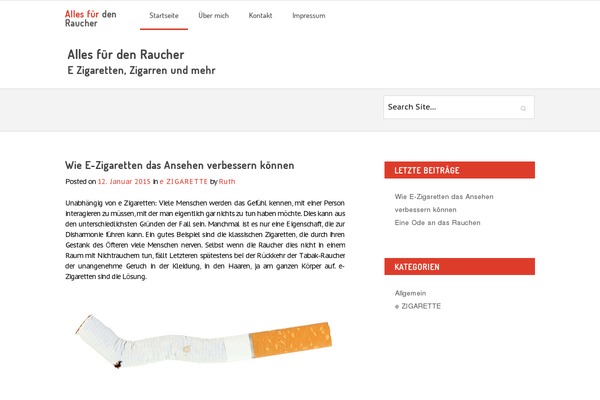 Reddish theme site design template sample