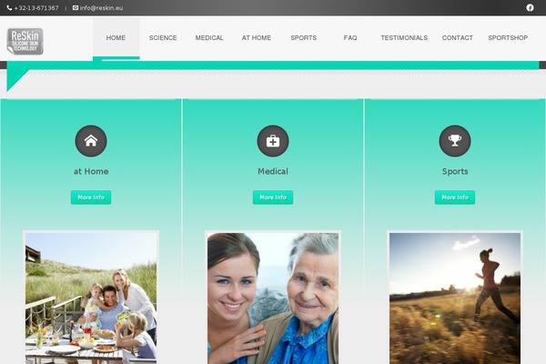 Ventus theme site design template sample