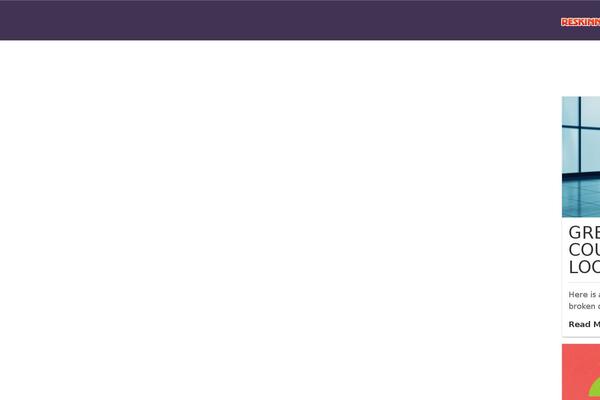 Rise theme site design template sample