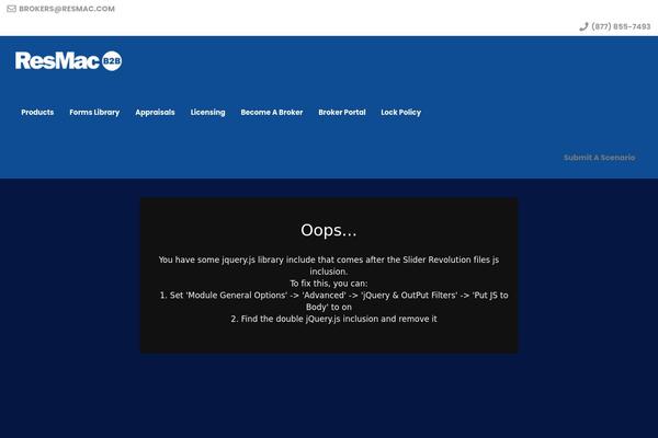 Site using Us-map plugin