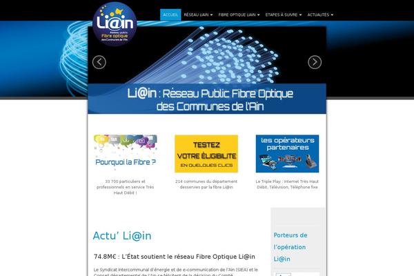 reso-liain.fr site used Fine
