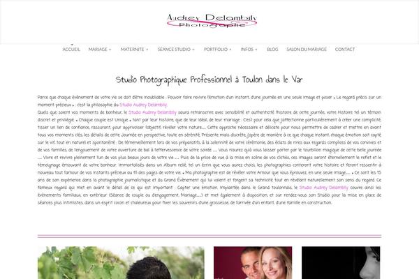 Tripod theme site design template sample