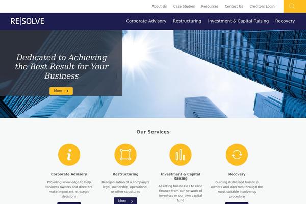 resolvegroupuk.com site used Resolve
