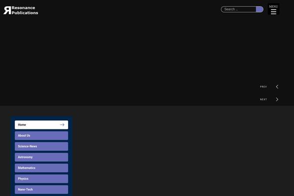 Site using Responsive Menu plugin