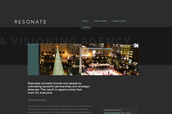 Site using Hybrid Slideshow plugin