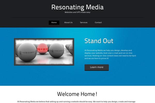 Alexandria theme site design template sample