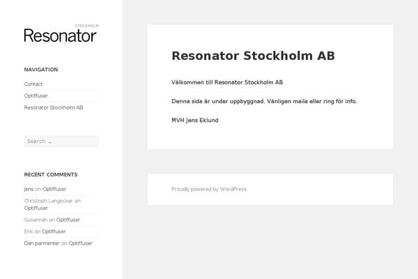 Site using Very Simple Contact Form plugin