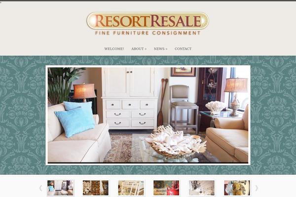 Anthology theme site design template sample