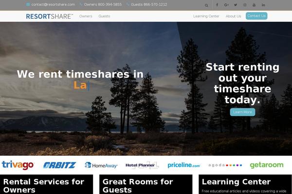 Lovetravel theme site design template sample