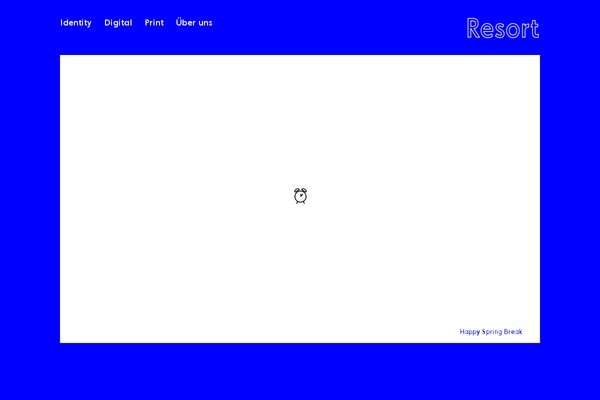 Resort theme site design template sample