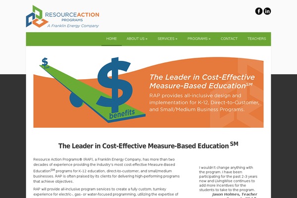 Site using Flexi Quote Rotator plugin