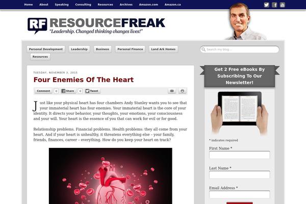 Site using AnyWP MailChimp plugin