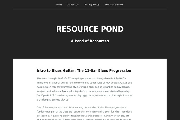 Padhang theme site design template sample