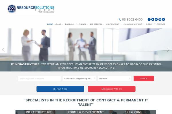 Hicaliber theme site design template sample