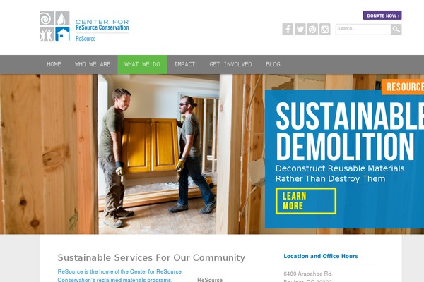 Crc theme site design template sample